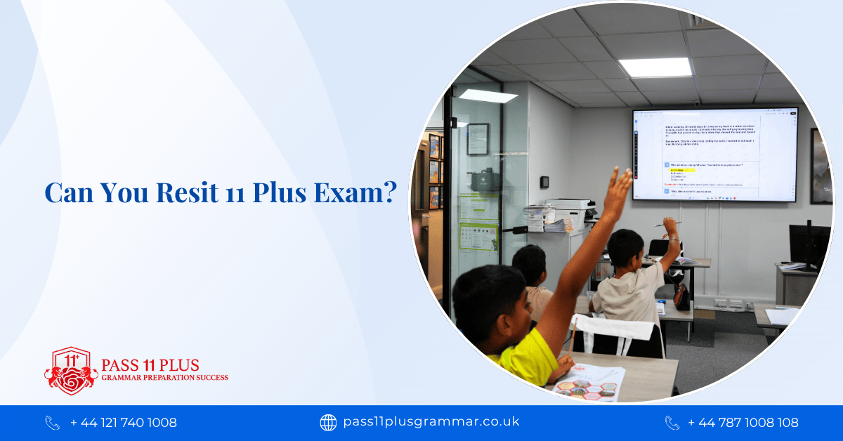 Can You Resit 11 Plus Exam?