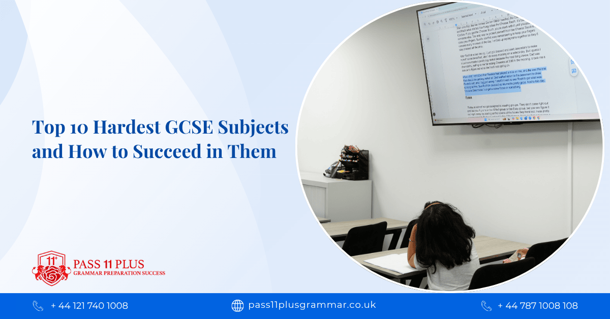 Top 10 Hardest GCSE Subjects and How to Succeed in Them